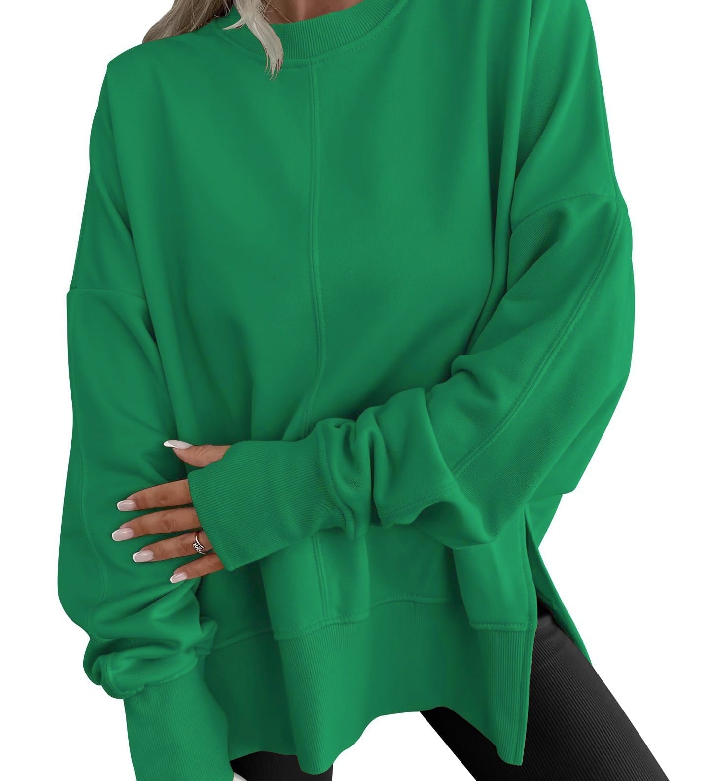 GWEN™ - Comfy Oversized Long Sleeve Sweatshirt