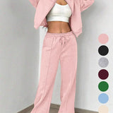 PALOMA™ – Cozy Streetwear Zip Jacket and Pants Set
