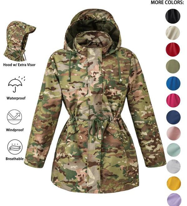 DENA™ - Lightweight Hooded Trench Coat for Casual Outings