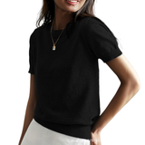 BONNIE™ – Sophisticated Soft Short Sleeve Top