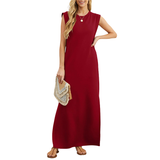 TASHA™ – Casual Sleeveless Maxi Dress