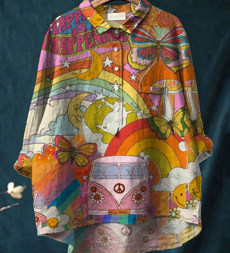 CLAUDINE™ - Serene Art Shirt