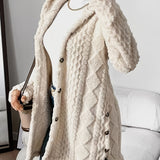 Sara - Fleece Hooded Coat