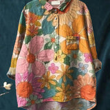 LARA™ - Floral Art Shirt