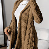 Sara - Fleece Hooded Coat