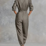 Magda Long Sleeve Jumpsuit