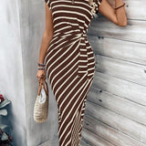 MATILDA™ - Casual Short Sleeve Dress with Knot Detail for Vacations