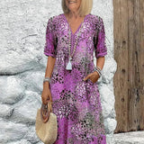 Lina | Lightweight Dress with V-Neck