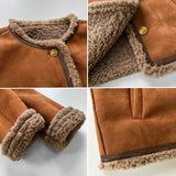 Rosália - Fur Coat with Buttons