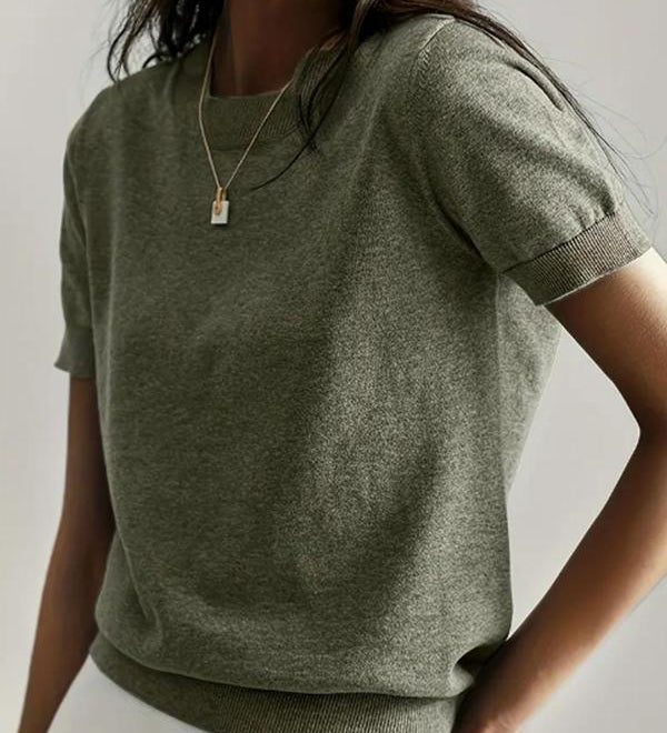 CIELA™ – Lightweight Short Sleeve Crewneck Pullover Top