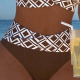 Letícia - Swimwear with Diamond Pattern