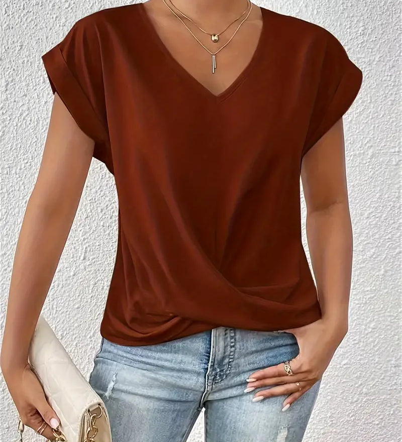 BELLE™ | The Stylish V-Neck Top