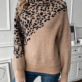 ZAYNA™ - Leopard Sweater