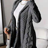 Sara - Fleece Hooded Coat