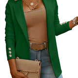 EMMA™ - Chic Open Front Jacket