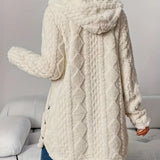 Sara - Fleece Hooded Coat