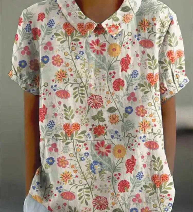 MARLENE™ – Vintage Print Shirt