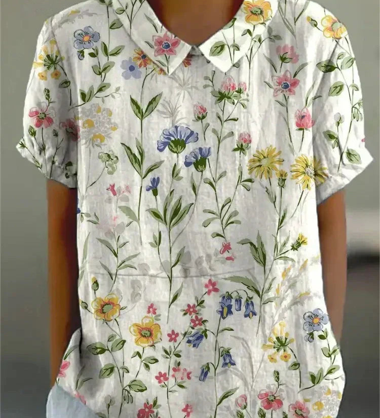 MARLENE™ – Vintage Print Shirt