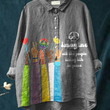 CLAUDINE™ - Serene Art Shirt