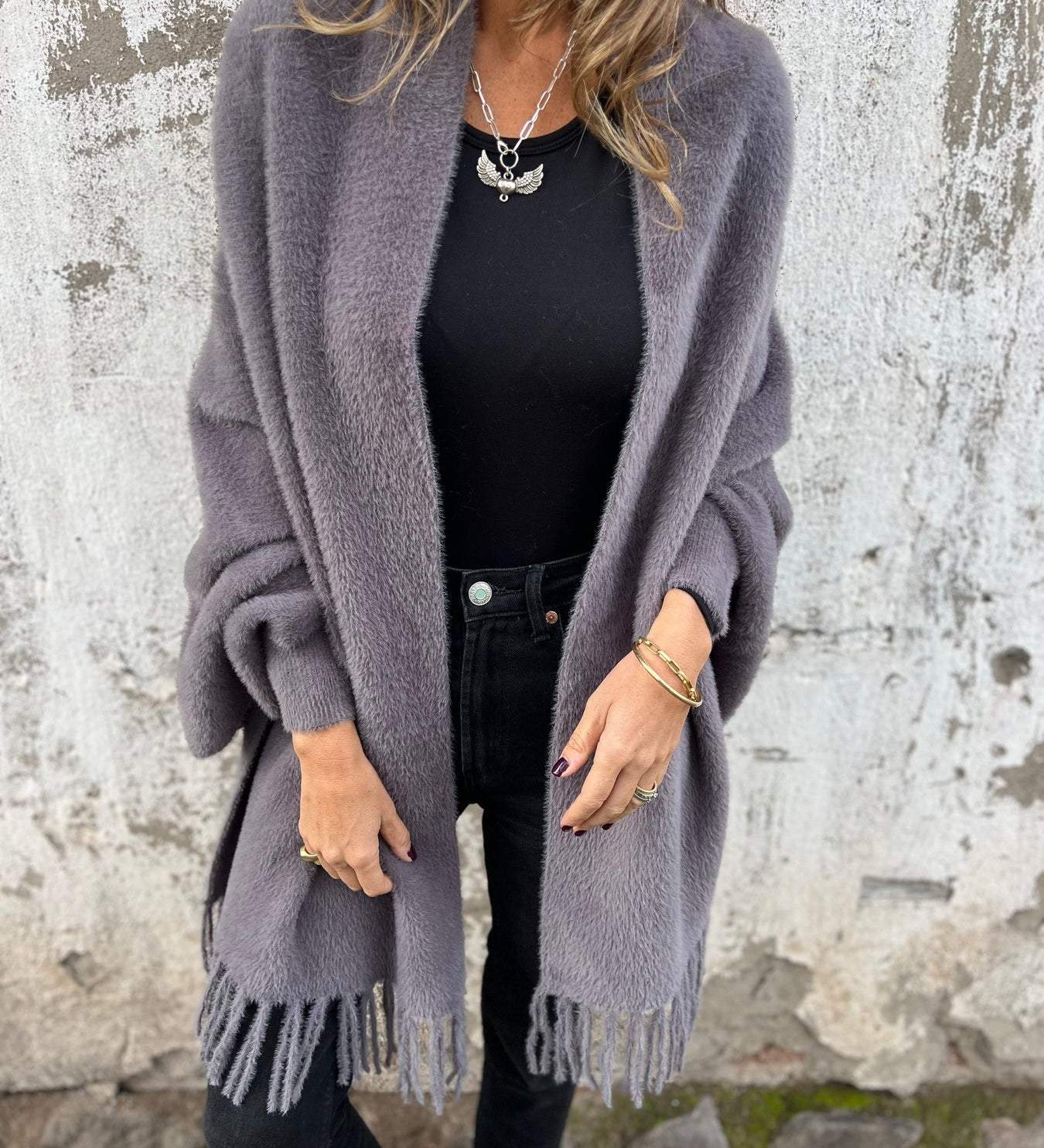AOIBHE™ - Elegant Drape Cardigan