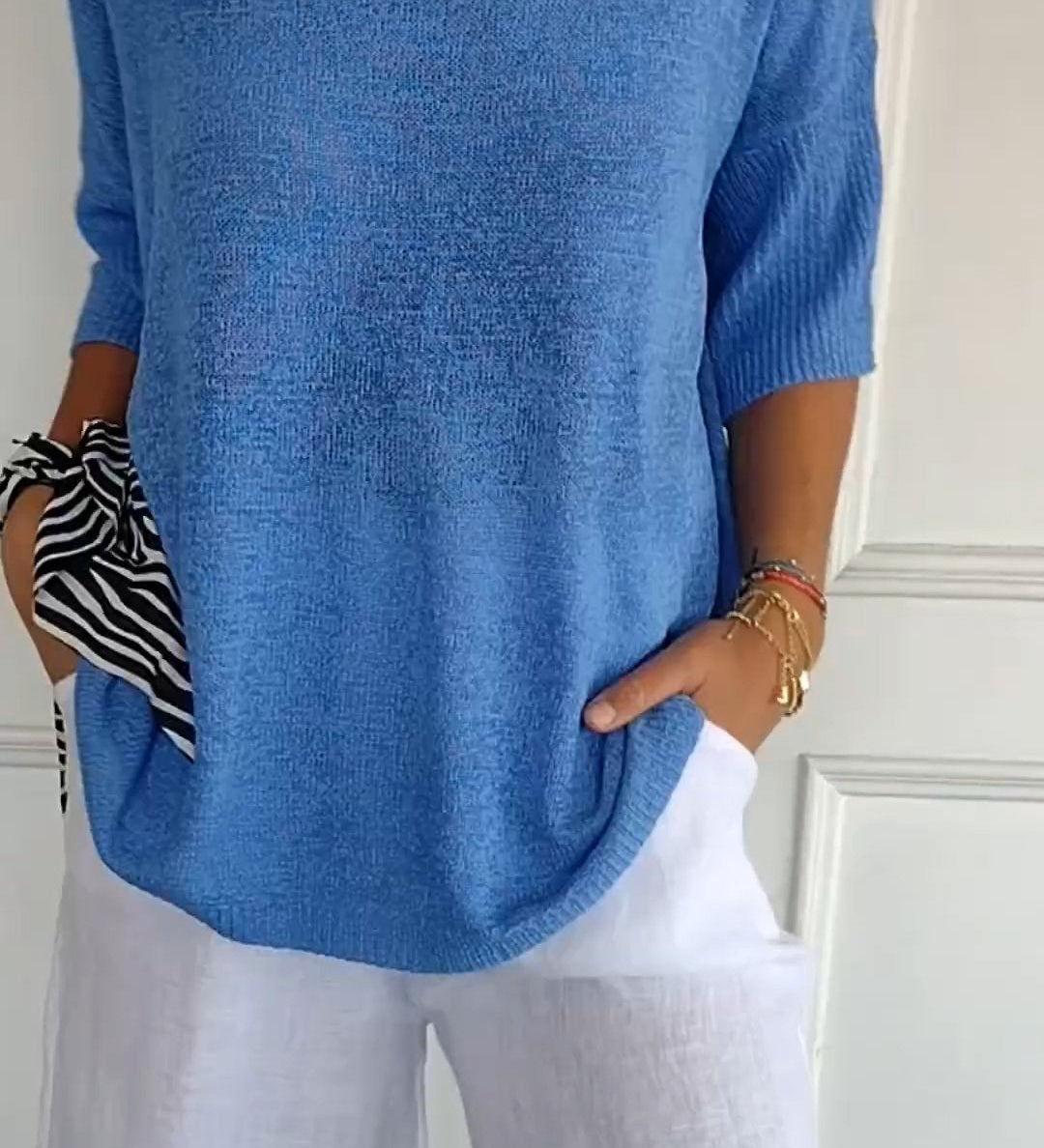 LAUREN™ - Casual V-Neck Top
