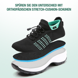 Ambulo Orthopaedic Fabric Shoes - Green Black