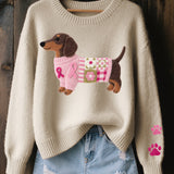 Amor Teckel™ – Suéter Patchwork Acogedor