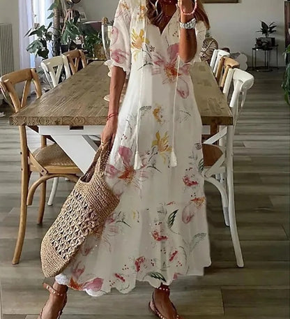 CASSIA™ - Boho Tummy Coverage Dress