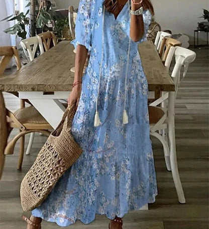CASSIA™ - Boho Tummy Coverage Dress