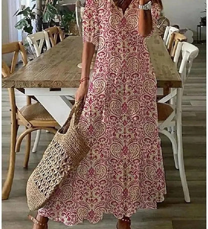CASSIA™ - Boho Tummy Coverage Dress