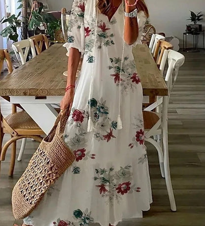 CASSIA™ - Boho Tummy Coverage Dress